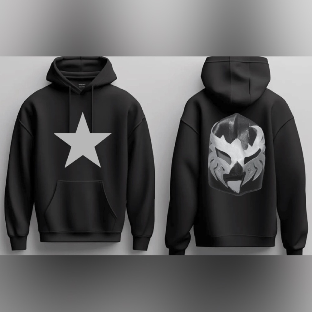 Kanye West BULLY Wrestling Luchador Pullover Hoodie New S-5X Ye Sweater